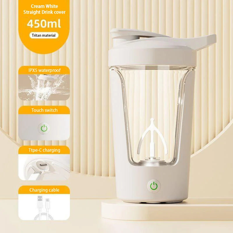 Gobelet shaker portable Xiaomi 450 ml – Rechargeable par USB, idéal pour la salle de sport
