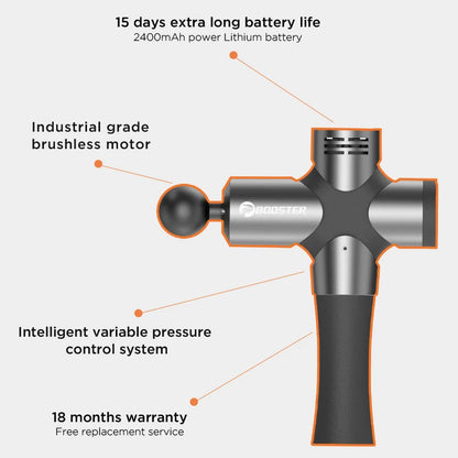 Quiet Deep Tissue Massager for Gym & Home Recovery