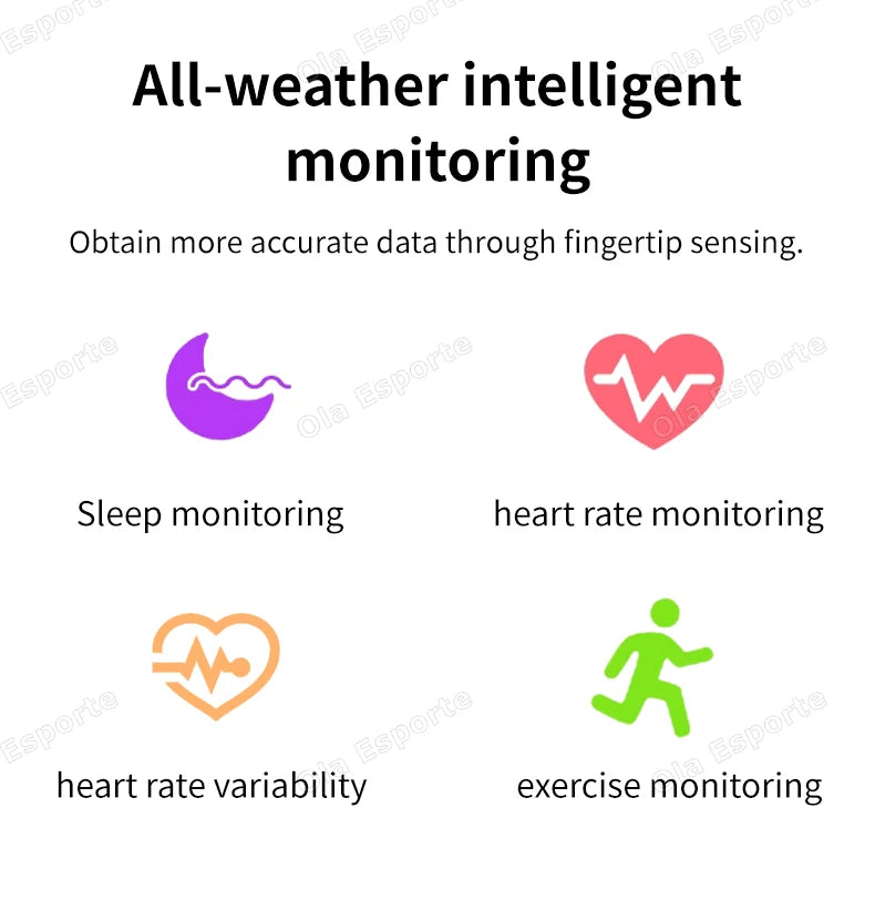 Waterproof Diamond Smart Ring for Android and iOS, Women's Fashion