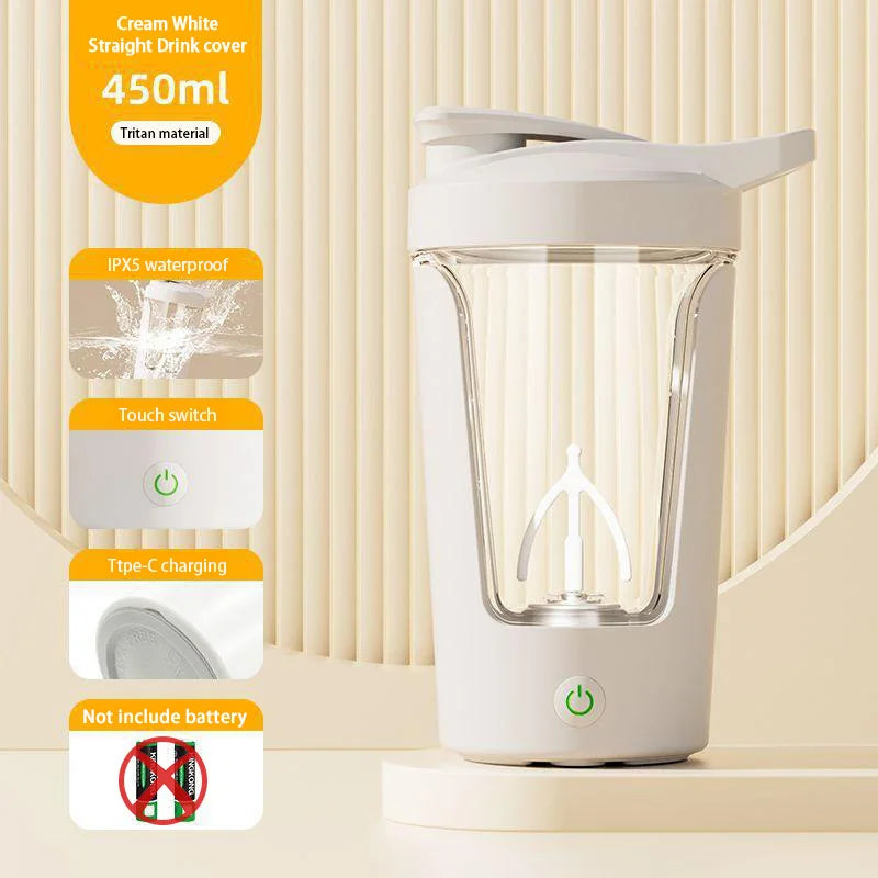 Gobelet shaker portable Xiaomi 450 ml – Rechargeable par USB, idéal pour la salle de sport 