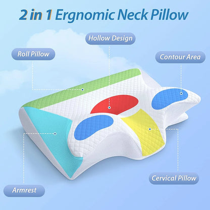 Contour Cervical Pillow – Memory Foam for Neck Pain