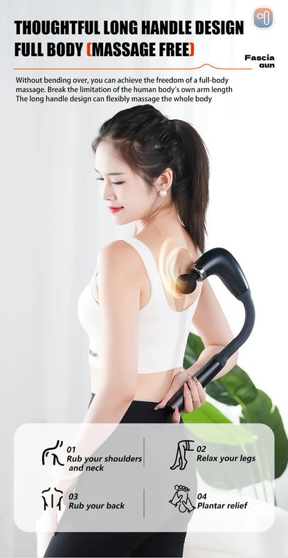 PowerPulse Deep Tissue Massage Gun for Muscle Relief