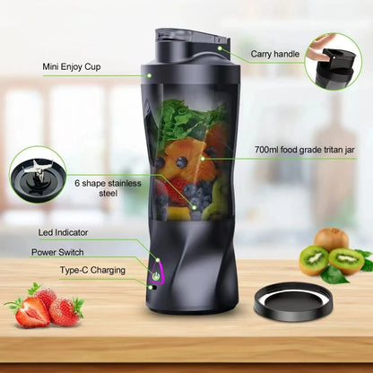 New Wireless Portable Electric Functional Fruit Juicer and Blender