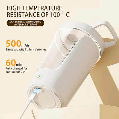 Gobelet shaker portable Xiaomi 450 ml – Rechargeable par USB, idéal pour la salle de sport 
