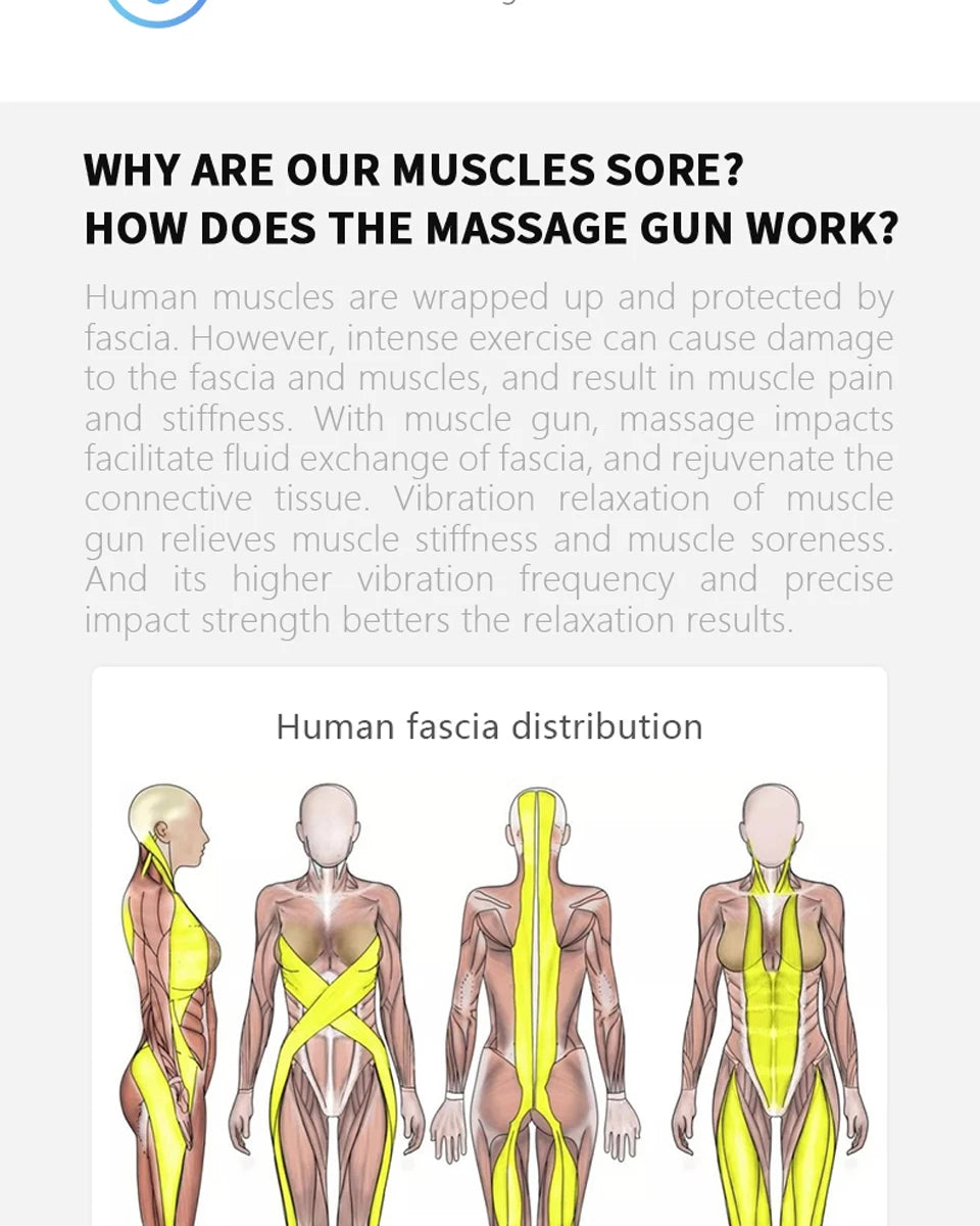 Quiet Deep Tissue Massager for Gym & Home Recovery