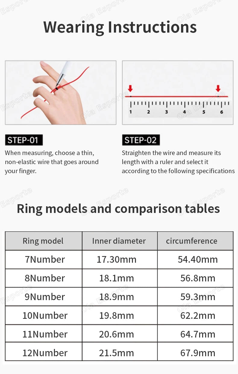 Waterproof Diamond Smart Ring for Android and iOS, Women's Fashion