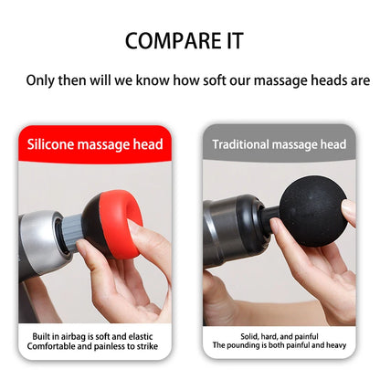 SoftPulse silicone head massager for deep tissue relaxation.