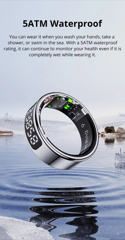 Smart Ring, Health Manager, Waterproof for Men and Women