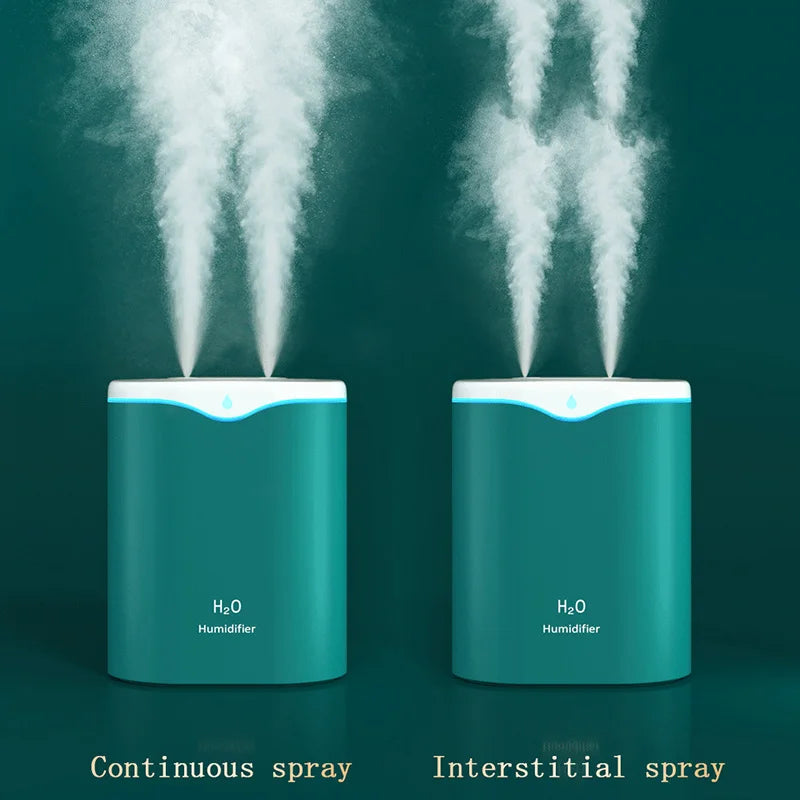 Air Humidifier Double Spray Port Essential Oil Aromatherapy
