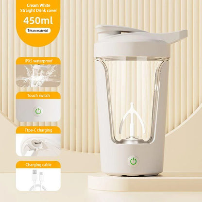Gobelet shaker portable Xiaomi 450 ml – Rechargeable par USB, idéal pour la salle de sport 