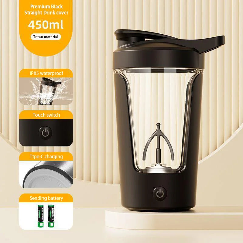 Gobelet shaker portable Xiaomi 450 ml – Rechargeable par USB, idéal pour la salle de sport 