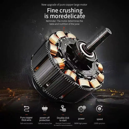 New Wireless Portable Electric Functional Fruit Juicer and Blender