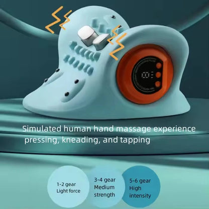 PosturaEase Heated Neck & Shoulder Relaxer Pillow