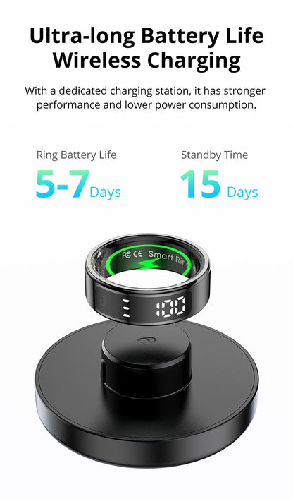 Smart Ring, Health Manager, Waterproof for Men and Women
