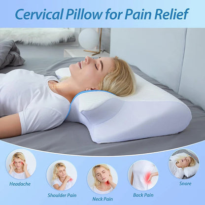 Contour Cervical Pillow – Memory Foam for Neck Pain