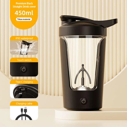 Gobelet shaker portable Xiaomi 450 ml – Rechargeable par USB, idéal pour la salle de sport 