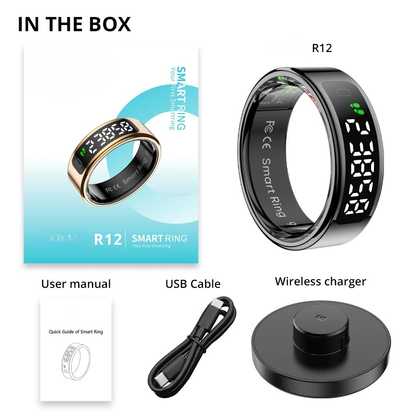 Smart Ring, Health Manager, Waterproof for Men and Women